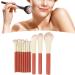 Makeup Brush Set Convenient Use Comfortable Grip 12 Professional Makeup Brushes Practical Portable Durable for Home Use - Buy Online on GoSupps.com