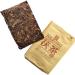 th puer Anhua Baishaxi Brique de th fonc Ann e Fleur d'or Fu Cha 338g