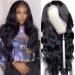 Long Body Wave Pre Plucked Wig | Heat Resistant Synthetic Hair | 22-22.5 Inch | for Black Women - Buy Online on GoSupps.com