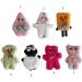 hgnxa Cartoon Animal Hair Clips Soft Hair Clips Cute Hairgrip Hair Barrettes Plush n Slip Hair Clamps Barrettes Big pink star - Buy Online on GoSupps.com