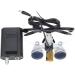 ORILAO 3.5X-420mm Binocular Loupes with LED Headlamp in Black - Surgical Grade Magnifier Loupe - Buy Online on GoSupps.com