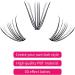 D Curl 20D 0.07 10mm Cluster Lashes Extensions - 200Pcs DIY Eyelash Extensions at Home - Buy Online on GoSupps.com