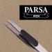 Parsa Men Professional Tweezers 9.6 cm | Sloping Grip Eyebrow Plucking Tool - Precision Hair Removal - Buy Online on GoSupps.com