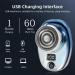 Buy Head Shavers for Bald Men - Mini Electric Razor Wet & Dry USB Charging Portable with Digital Display - Silver - Buy Online on GoSupps.com