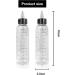 2pcs Hair Oil Applicator Bottle with Tip Hair Dye Nozzle Bottle Hair Color Squeeze Bottle Plastic Applicator Bottle Graduated Hair Colour Applicator Bottles for Salon Hair Care Coloring Paint Art Glue - Buy Online on GoSupps.com