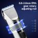 Professional Cordless Hair Clippers - Ceramic Blade Electric Hair Trimmer Grooming Kit with LED Display - Rechargeable & International Shipping - Buy Online on GoSupps.com