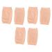 Moisturizing Gel Heel Socks Versatile Open Toe Heel Socks Nylon Breathable 3 Pairs Easy to Wear Soft for Hard Heels (Fabaterqk5mscnzr1-12)