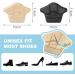 Huayuehong 2 Pair Heel Cushion Pads - Heel Grips and Shoe Inserts for Shoes Too Big - Heel Pads Perfect for Ladies Shoes - Advanced Foot Care Shoe Pads (Beige) - Buy Online on GoSupps.com