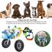 Dog Wheelchair Lightweight Dog Wheelchair for Back Legs Adjustable Pet Wheelchair Rehabilitation Walk Tool Pet Wheelchair Portable Large - Buy Online on GoSupps.com