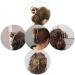 Shop Stylish 5-Piece Metal Hair Clips for Long and Thick Hair | Fashionable Gold Hair Accessories in 5 Unique Styles - Buy Online on GoSupps.com