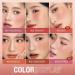  Beliky Girl 6-Color Lipstick Blush Balm 3-in-1 Eye Lip & Lip Gloss Waterproof Lightweight Blush Balm Cream for Women (#03) - Buy Online on GoSupps.com