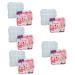 Gleavi 10 pieces of napkin-storage pocket women's money exchange bag organizer for wearing bags travel money exchanges menstrual pad bag Period pad bag lipstick bags
