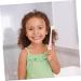 Iwowhero 3ST Ergonomic Travel Toothbrush for Kids | Ideal Daily Use for Girls - Durable & Compact Design - Buy Online on GoSupps.com