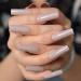 Extra Long Square Glossy Acrylic Press-On Nails - 24pcs for Women | Perfect for Prom & Parties - Shop Internationally! - Buy Online on GoSupps.com