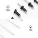 Hemoton Black Rivets Threaded Rivets 120pcs Blind Rivets Aluminium Black .4 .0 .2 Rivet Blind Rivets Nail Fasteners for Home Stainless Steel Rivets Stainless Steel Set - Buy Online on GoSupps.com