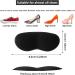 Sibba 8 Pairs Heel Cushion Pads - Microsuede Heel Grips for Loose Shoes - Self-Adhesive Inserts for Anti Blister & Heel Pain Relief - Buy Online on GoSupps.com