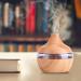 Wood Aroma Diffuser 300ml - USB Oil Fragrances Humidifier with LED Color Changing for Yoga Spa & Living Room - Buy Online on GoSupps.com