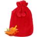 Voiakiu 2L Heat Bottle Covers - Ultra-High Plush Fur - Winter Warmer for Women & Children - Red | International Shipping Available - Buy Online on GoSupps.com