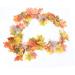 LIFKICH 1pc Maple Leaf Pendant Artificial Maple Leaf Vine Thanksgiving Front Door Vine Thanksgiving Leaves Artificial Leaves White Masks Home Decor Artificial Rattans Reward Halloween Colorful 180 20cm - Buy Online on GoSupps.com