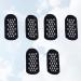 Minkissy 3 Pairs Spa Gel Socks for Foot Care - Ultimate Protection for Dry Cracked Skin | Black Essential Oil Infused Foot Socks - Buy Online on GoSupps.com