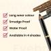 Beauty Forever True Kohl Waterproof Eyebrow Pencil - 404 Soft Brown | Definer with Sharpener, Matte Finish, Long Lasting & Natural Look - Buy Online on GoSupps.com