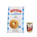 Italian Gourmet E.R. Campiello i Biscotti del Buongiorno Frollini alla panna cream shortbread cookies with cream 350g cookies 100% Italian cookies + gourmet Italian pulp 400g