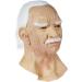 EraSpooky Realistic Latex Human Wrinkle Face Mask - Christmas Old Men Full Head Old Lady Costume - Buy Online on GoSupps.com