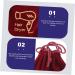 FRCOLOR 16 Pcs Storage Bag Tote Bag for Travel Hair Dryer Bag Cloth Bag Hair Blower Bag Portable Hair Curler - Buy Online on GoSupps.com