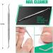 MEOWMEE 7PCS Cuticle Clippers Kit - Ingrown Nail Remover for Thick Overgrown Nails | Premium Cuticle Nippers & Fixer - International Shipping Available - Buy Online on GoSupps.com