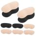 minkissy 5 Pairs High Heels Heel Stickers Shoe Heel Protectors Shoe Heel Grips Shoe Heel Pad Heel Cushion Heel Liners Heel Pads Replaceable Heel Stickers Heel Protectors for High Heel Shoes As Shown 8.30X3.50X0.50CM