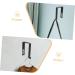 Alipis 2pcs Hook Storage Hangers Clothes Rack Hooks Door Hanger Hook for Hats Hook Door 8.00X3.70X1.30CM Black - Buy Online on GoSupps.com