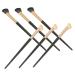 Baluue 6 Pcs Eyeliner Brush Eyebrow Concealer Eyebrow Brush Eye Liner Brush Precision Concealer Brush Eye Brush Eyeshadow Brush Angled Makeup Brush Eyeliner Applicator Tool Eyebrows Brush