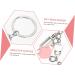 VALICLUD 4pcs Stethoscope Keychain Set | Decorative Keychains & Backpack Pendants for Women | Metal Alloy Keyring for Car Keys - Buy Online on GoSupps.com