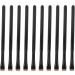10pcs Flat Head Brush Professional Ultra Thin Soft Hair Brow Liner Brush Eye Makeup Tool - Buy Online on GoSupps.com