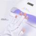 Sodaer Gloves for Gel Nail Lamp Professional UPF50+ UV Protection Gloves for Manicures Nail Art Skin Care Fingerless Anti UV Glove Protect Hands from UV Harm (Black+White+Fancy) - Buy Online on GoSupps.com