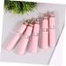 SOIMISS 5 pi ces Tubes Gloss L vres Plastique Vide Forme de C ur R utilisables et Rechargeables pour Liquide L vres DIY Flacons Portables Rose - Buy Online on GoSupps.com