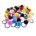 40 Pcs Pom Balls Elastic Hair Ties for Girls, Assorted Colors - Ponytail Holder Accessories - Buy Online on GoSupps.com