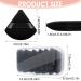 Buy WLLHYF 8Pcs Triangle Powder Puffs - Washable & Reusable Velour Cotton Makeup Sponge for Face & Under Eyes - Perfect Loose Powder Tool (Black) - International Shipping Available - Buy Online on GoSupps.com
