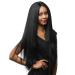 Wig Ladies Long Hair Black Women Curly Brazilian Party Straight Hair 50s 60s 70s 80s