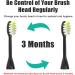 SAREAL Replacement Toothbrush Heads Compatible with Philips One Series Sonicare 5 Pack Rechargeable Brush Heads for HY1200/05 & BH1022/05 (Black - Buy Online on GoSupps.com