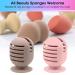 2-Pack Silicone Makeup Sponge Holder & Travel Case | Beauty Blender Stand & Organizer for Makeup Sponges | Portable & Protective (Soft Pink/Khaki) - Buy Online on GoSupps.com