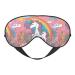 Pretty Flowers and Unicorns Unisex Elastic Adjustable Buckle Design Blackout Sleep Eye Mask for Home Travel Yoga Office Nap