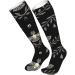 Spooky Moth Compression Socks for Women & Men - 15-20 mmHg Support for Running & Cycling | Boost Circulation & Performance - Buy Online on GoSupps.com