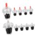Anneome 1 Set Mini Pearl Milk Tea Phone Accessories Key Chain Making Kit Pearl Tea Pendant Charm Decorate