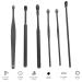 Portable Ear Cleaner Kit - Stainless Steel Ear Wax Removal Tools & Spiral Ear Sticks | Efficient Ear Wax Cleaner Set for Safe Ear Care - Buy Online on GoSupps.com