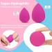 10 PCS Makeup Sponge Beauty Blenders - Washable Non Latex Foundation Sponges for Liquid, Cream, and Powder - Use Dry and Wet - Gift for Women - Buy Online on GoSupps.com