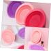 minkissy Makeup Brush Scrub Pad Cosmetics Brush Scrubber Brush Scrubber Pad Silicone Scrubbers Brush Cleaner Tool Makeup Brush Cleaning Mat Brush Cleaner Bow Portable Silica Gel Travel Bowl - Buy Online on GoSupps.com