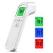 Forehead Thermometer Non-Contact Infrared Digital Thermometer, Ear Thermometer with Fever Alarm for Baby and Adults RW-FTW05