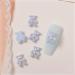 FEIlei 5PCS Cute Bear Nail Rhinestones Resin Bear Nail Gems Gummy Bear Nail Charms - Buy Online on GoSupps.com