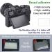 iDaPro Sony Alpha A7R V Screen Protector - 3 Pack Tempered Glass, Easy Installation - Buy Online on GoSupps.com